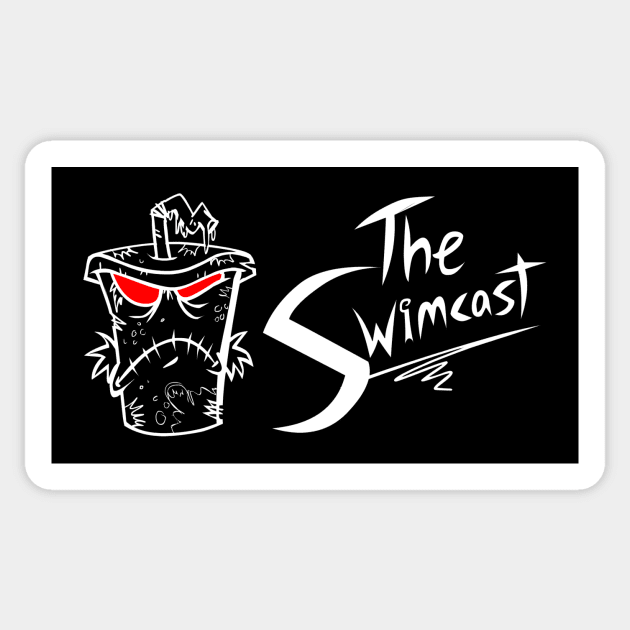 Swimcast Classic Sticker by Art Comedy Pop-Culture Network!